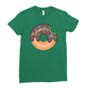 donut Ladies Fitted T-Shirt