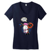 it's so fluffy!! Women's V-Neck T-Shirt