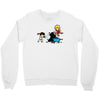 part time job   rock construction Crewneck Sweatshirt
