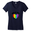Hella Gay Women's V-Neck T-Shirt