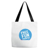 free fun fridays Tote Bags