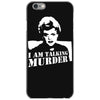 murder she wrote deadly lady iPhone 6/6s Case