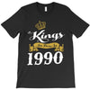 kings are born in 1990 T-Shirt