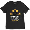 Great American Solar Eclipse 2017 V-Neck Tee