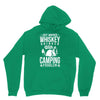 whiskey and camping! Unisex Hoodie