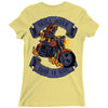 skull rider Ladies Fitted T-Shirt
