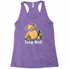 teddy beer Racerback Tank