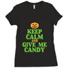 keep calm candy Ladies Fitted T-Shirt