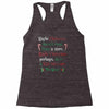 maybe christmas Racerback Tank
