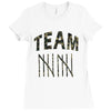 team 10 by jake paul Ladies Fitted T-Shirt
