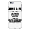 Super June Girl iPhone 6 Plus/6s Plus Case