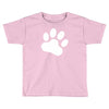 paw sticker vinyl decal Toddler T-shirt