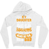 My Daughter Super Awesome Dad Zipper Hoodie