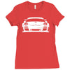 rs racing cup car carrera turbo race tuning Ladies Fitted T-Shirt