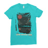 camp crystal lake Ladies Fitted T-Shirt