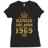 kings are born in 1969 Ladies Fitted T-Shirt