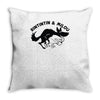 rintintin et milou Throw Pillow