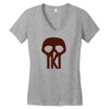 the doctor is in Women's V-Neck T-Shirt