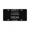aristotle philosophy quote License Plate