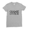 game over Ladies Fitted T-Shirt