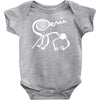 marca peru nazca lines monkey Baby Onesie