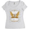 All Men Are Created Equal But Only The Best Are Born In October Women's Triblend Scoop T-shirt