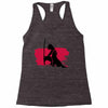 Wolf And Lady Racerback Tank