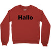 hallo Crewneck Sweatshirt