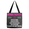Gemini Woman Tote Bags