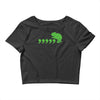 comma chameleon Crop Top