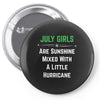 July Girls Pin-back button