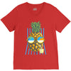 pineapple sunbathe V-Neck Tee