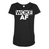 woke af Maternity Scoop Neck T-shirt