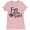 fun in the sun Ladies Fitted T-Shirt