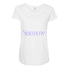 sideshow Maternity Scoop Neck T-shirt