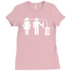 bla bla bla  fun shirt herrentag kult Ladies Fitted T-Shirt