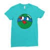 who watches the pizza Ladies Fitted T-Shirt