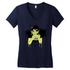 zombie burger 2 Women's V-Neck T-Shirt