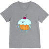 funny cartoon V-Neck Tee