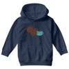 coffe squirrel Youth Hoodie