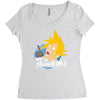 we'll show him Women's Triblend Scoop T-shirt