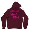 this mom hugs kiss es Unisex Hoodie