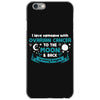 I Love Someone with Ovarian Cancer to The Moon and Back to Infinity iPhone 6/6s Case