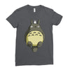 my neighbour totoro Ladies Fitted T-Shirt