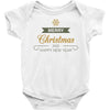 snow merry christmas Baby Bodysuit