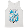 blue vectorfunk Tank Top