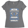 Never Underestimate the Strength of a Stomach Cancer Warrior Women's Triblend Scoop T-shirt