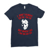 i don't always ch ch ch Ladies Fitted T-Shirt