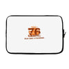rule 76 play like a champion Laptop sleeve