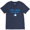 Go Like Yourself V-Neck Tee